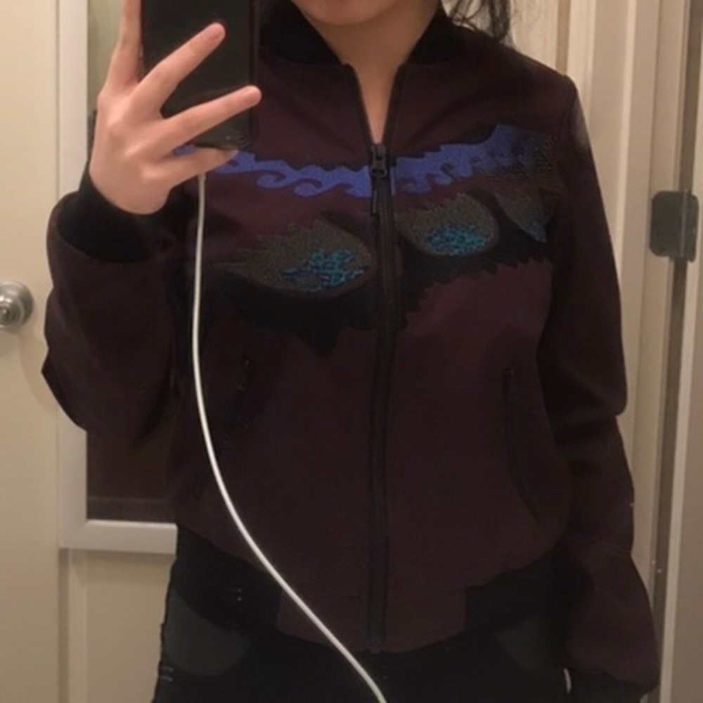 Titika Active Couture reflective bomber jacket